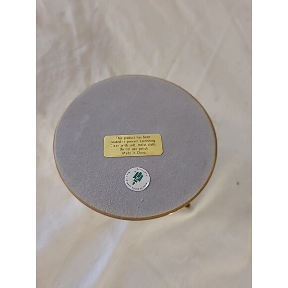 Partylight Brass Coated Tapered Candle Holder Base ONLY - Picture 5 of 7